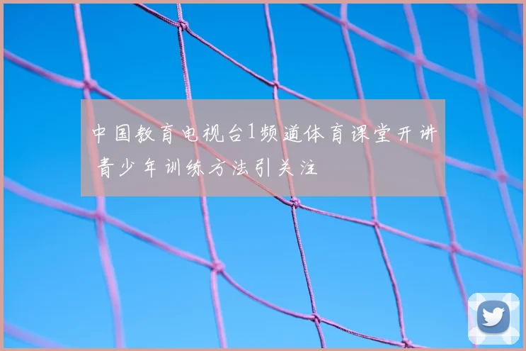 中国教育电视台1频道体育课堂开讲 青少年训练方法引关注
